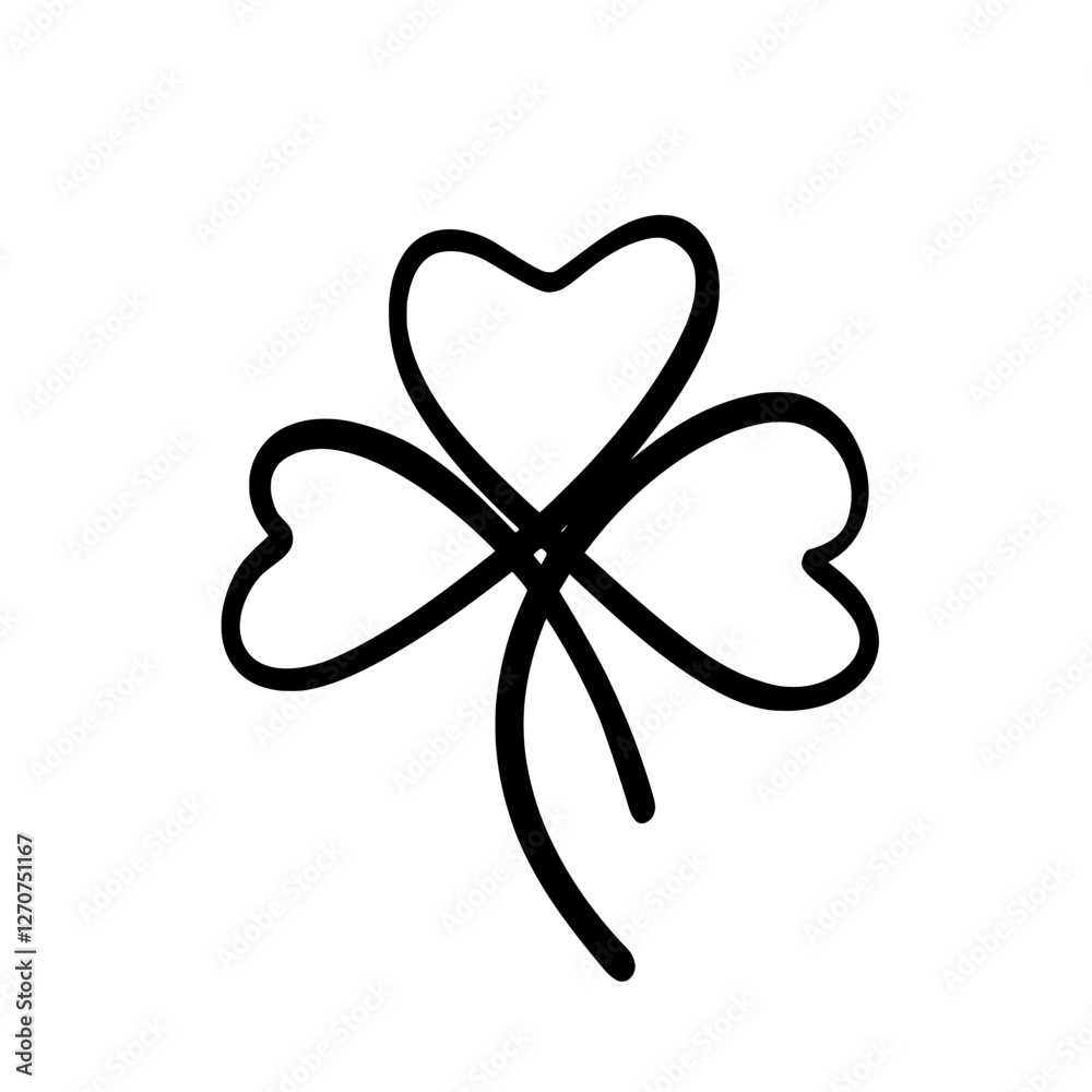 Clover leaf St. Patrick's Day Shamrock Clover leaf St. Patrick's Day Shamrock