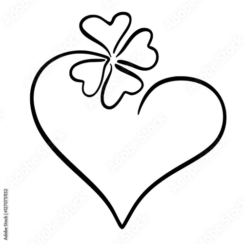 Clover leaf St. Patrick's Day Shamrock 