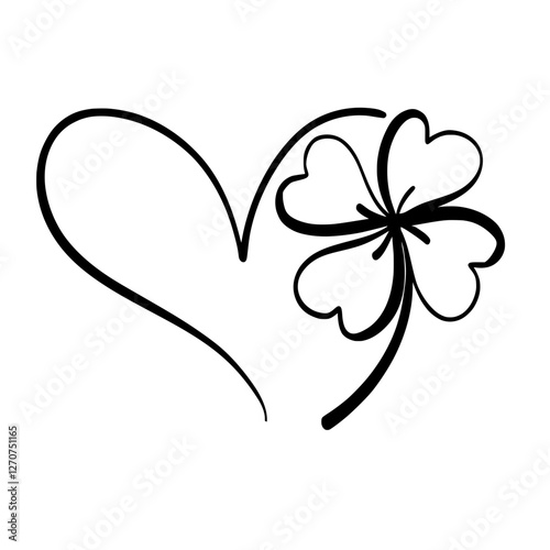 Clover leaf St. Patrick's Day Shamrock 