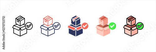 Product Review Multistyle Icon Set