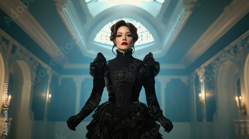 Neo-Victorian figures amids...