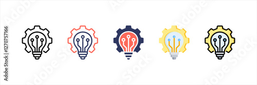 Innovation Multistyle Icon Set