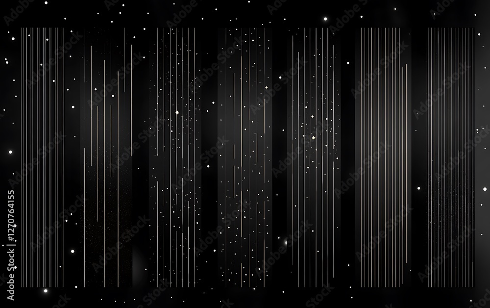 Abstract vertical lines in dark space. Possible use Background design Abstract vertical lines in dark space. Possible use Background design