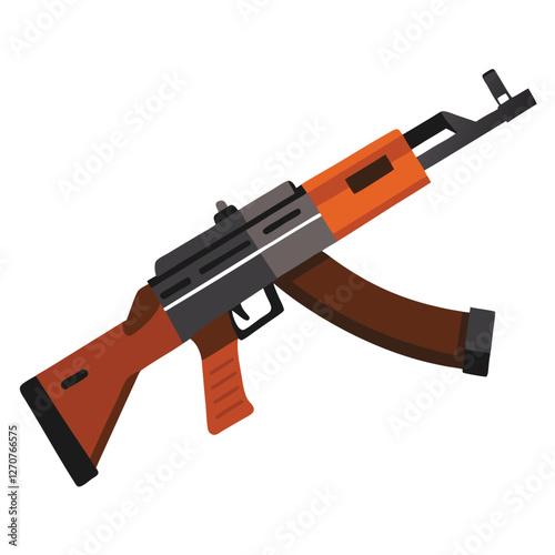 Akm gun vector image