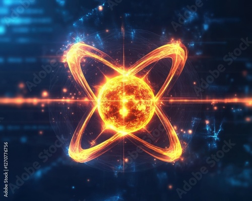 Nuclear Fission Reaction Diagram. Exploring the Chain of Energy Release in Atomic Nuclei