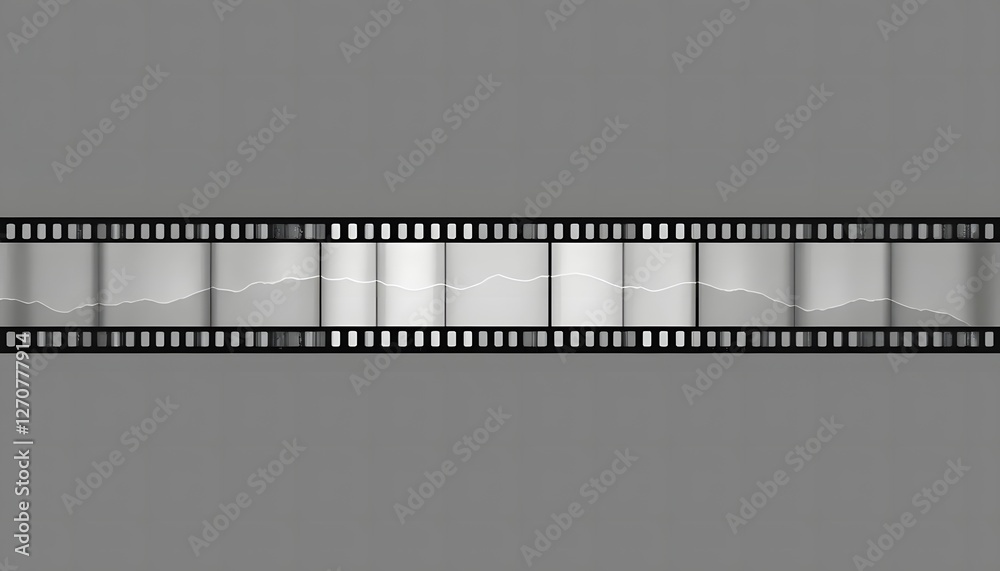 Fototapeta premium ia generated. reel film strip