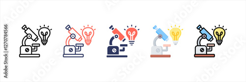 Observation Multistyle Icon Set