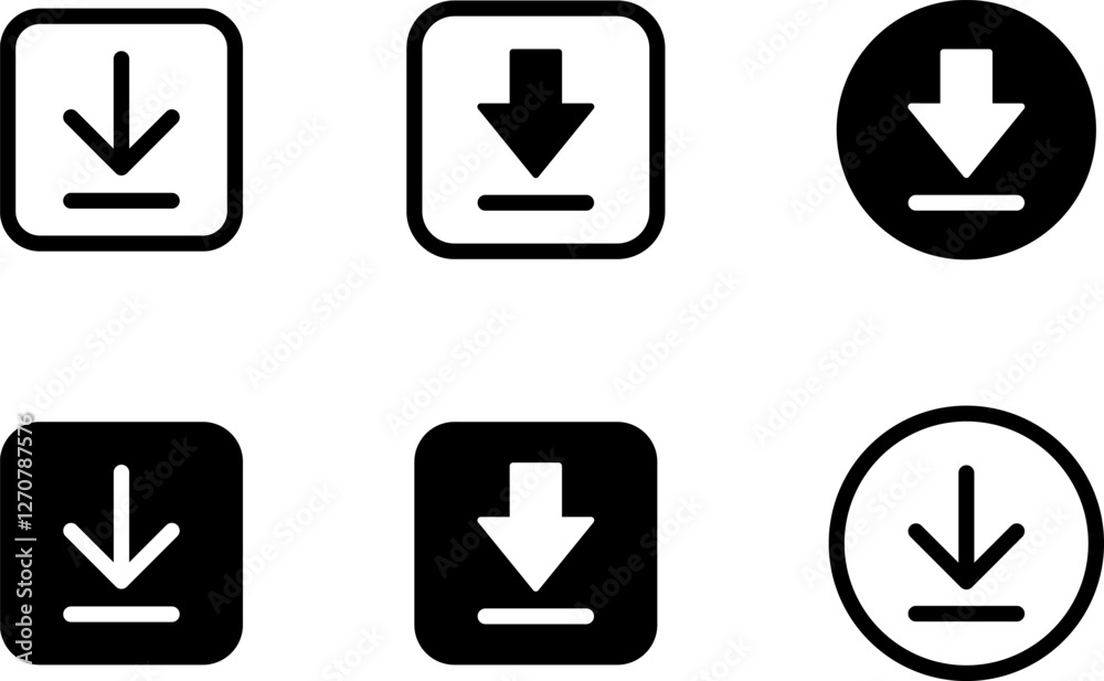 Download file, document, software icons set. Save raw, simple, web document, folder, link, PDF, files, doc icon Download - vector illustration. Download file, document, software icons set. Save raw, simple, web document, folder, link, PDF, files, doc icon Download - vector illustration.