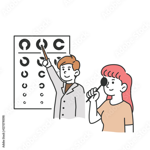 See an ophthalmologist