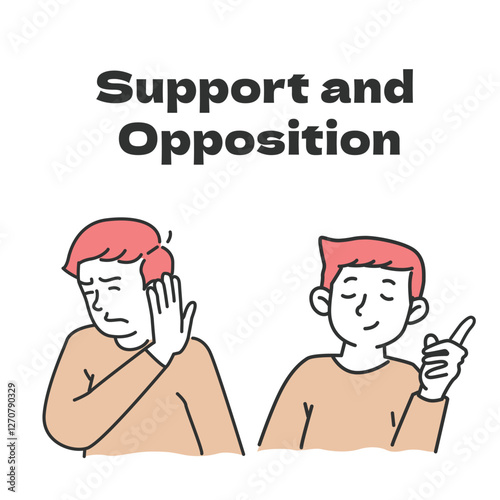support and opposition