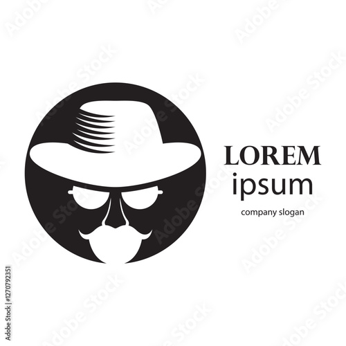 logo design for someone who wears glasses and is smart