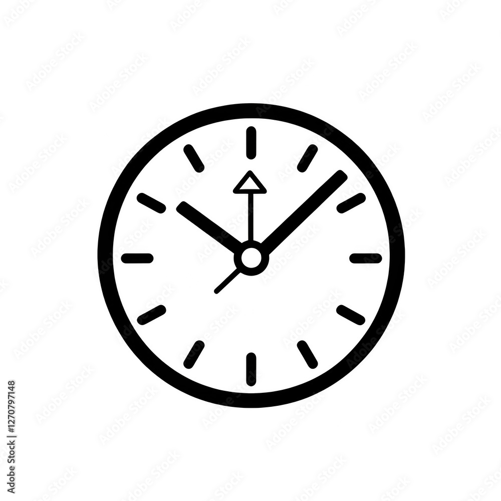 clock isolated on white background clock isolated on white background