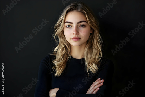 woman, beauty, fashion, hair, model, face, glamour, brunette, person, studio, black, people, naked, sensuality, skin, one, lady, body, lips, smile, dark, makeup, elegance, long, hairstyle