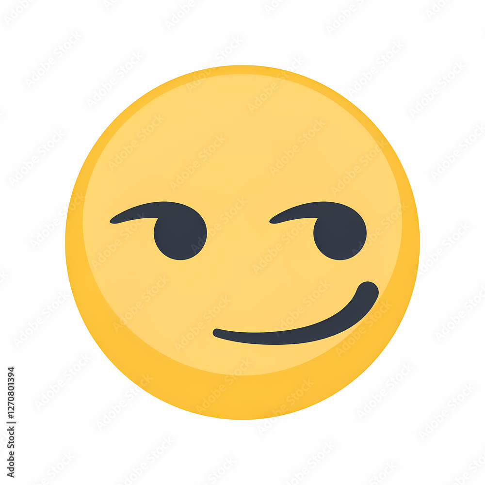 Fototapeta premium Smirking Face 