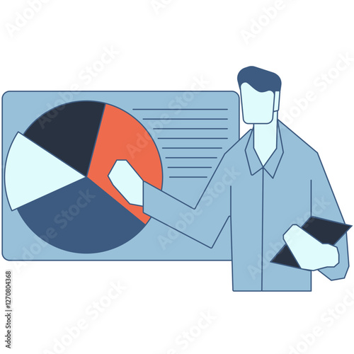 Business Analyst Illustration