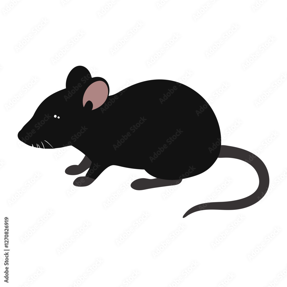Fun and Playful Rat Vector Art for Logos and Branding Fun and Playful Rat Vector Art for Logos and Branding