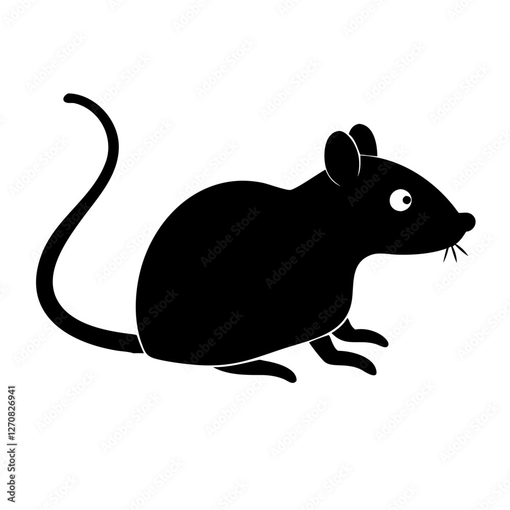 Fun and Playful Rat Vector Art for Logos and Branding