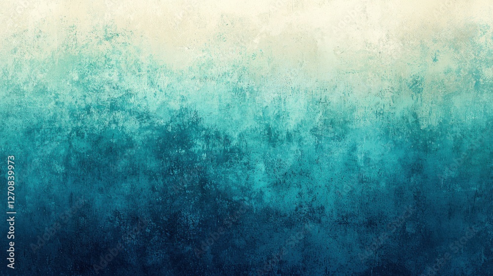 Obraz premium Abstract Ocean Blue Gradient Texture with Soft Light Background