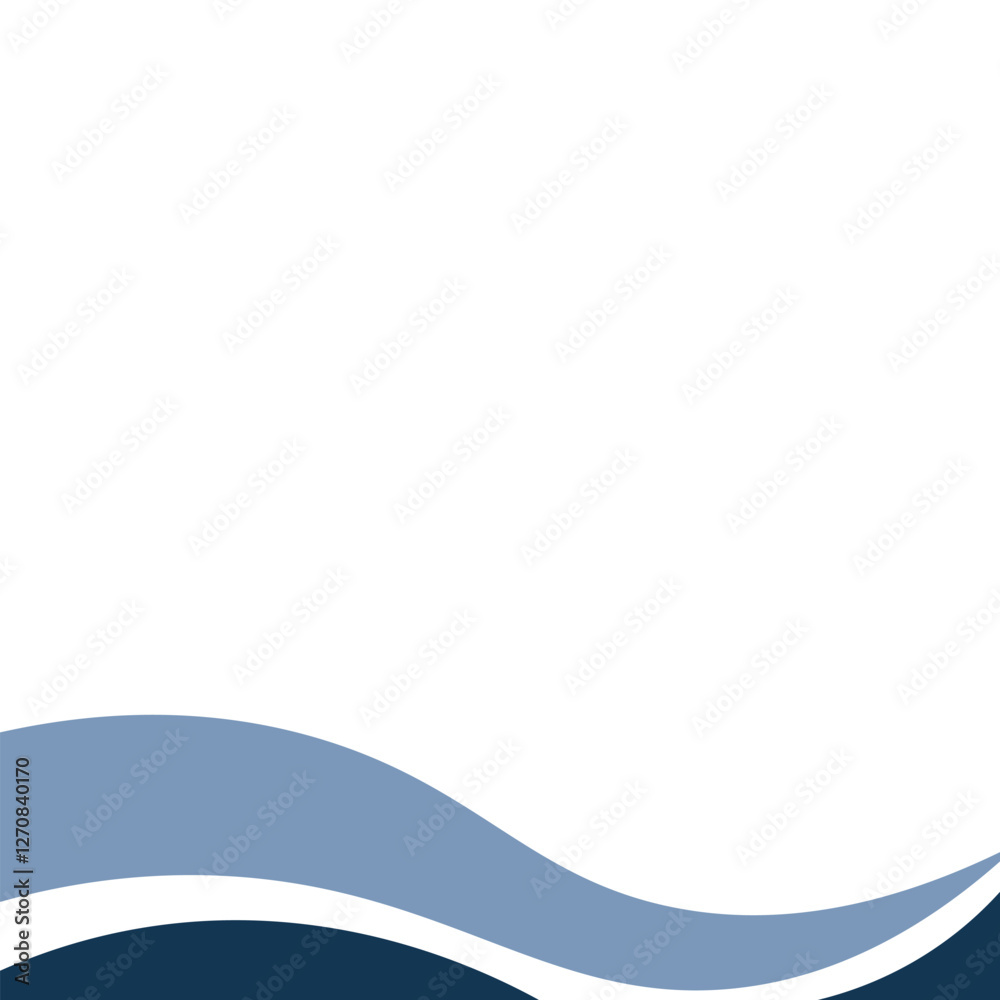 Wave Footer Shape Wave Footer Shape