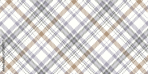 Vector checkered pattern or plaid pattern. Tartan, textured seamless twill for flannel shirts, duvet covers, other autumn winter textile mills. Vector Format