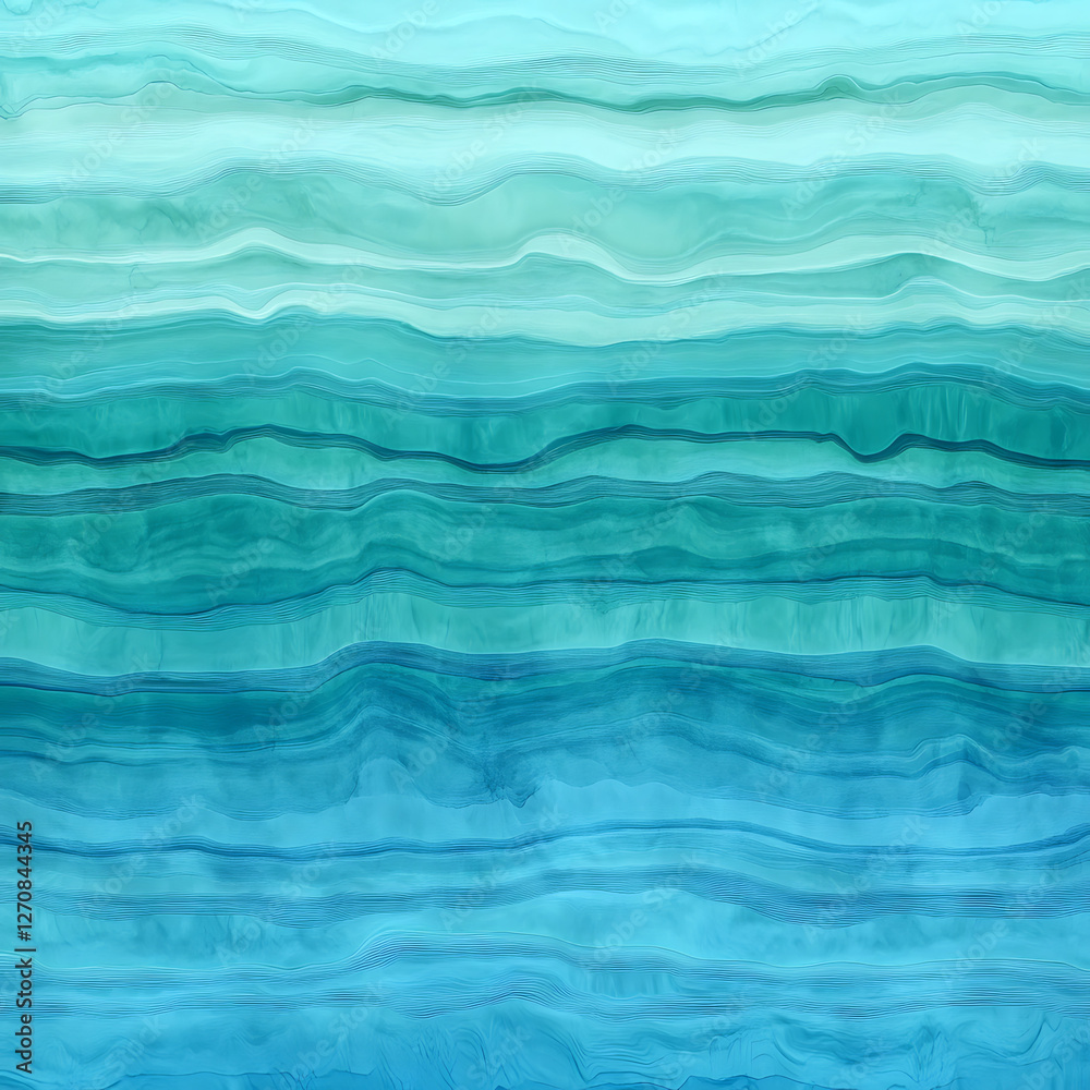 Tranquil Aqueous Texture with Soft Turquoise Tones in Abstract Water Painting Style Concept Tranquil Aqueous Texture with Soft Turquoise Tones in Abstract Water Painting Style Concept
