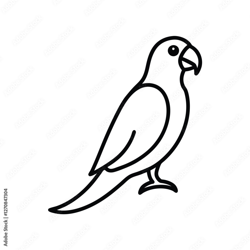Fototapeta premium vector illustration of a dove
