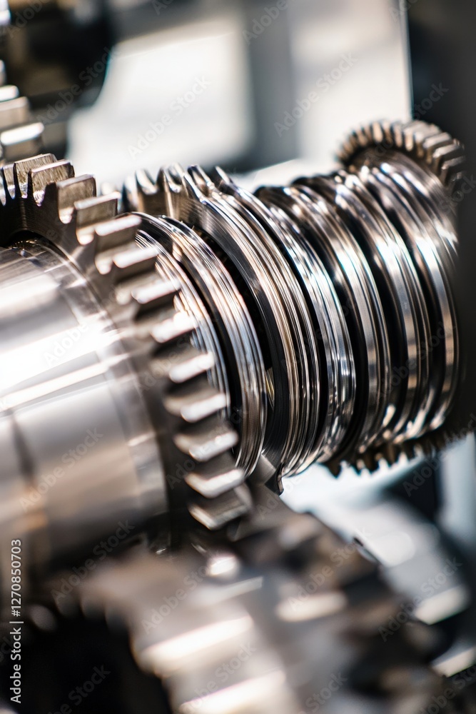 A close-up of industrial gears in motion, showcasing intricate machinery details A close-up of industrial gears in motion, showcasing intricate machinery details