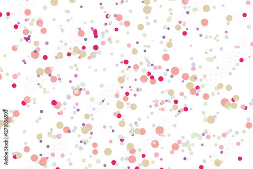 Light multicolor background, colorful vector texture with circles. Splash effect banner. Glitter silver dot abstract illustration with blurred drops of rain. Pattern for web page, banner,poster, card.
