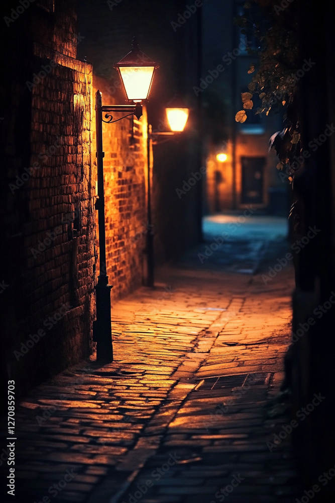 Fototapeta premium street at night