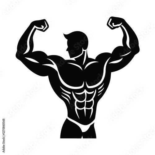 illustration of a male body