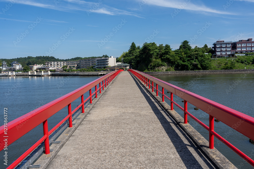 Japanese Red Bridge Japanese Red Bridge