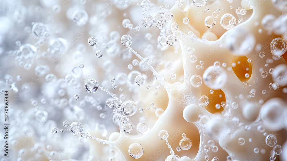 A close-up image showcasing bubbles and a soft, textured surface, creating an ethereal and delicate underwater atmosphere. A close-up image showcasing bubbles and a soft, textured surface, creating an ethereal and delicate underwater atmosphere.