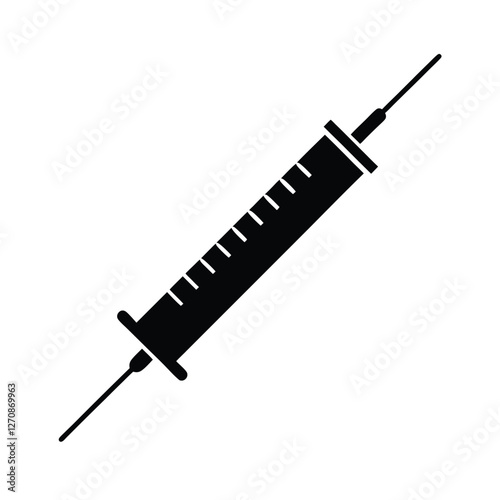syringe with needle