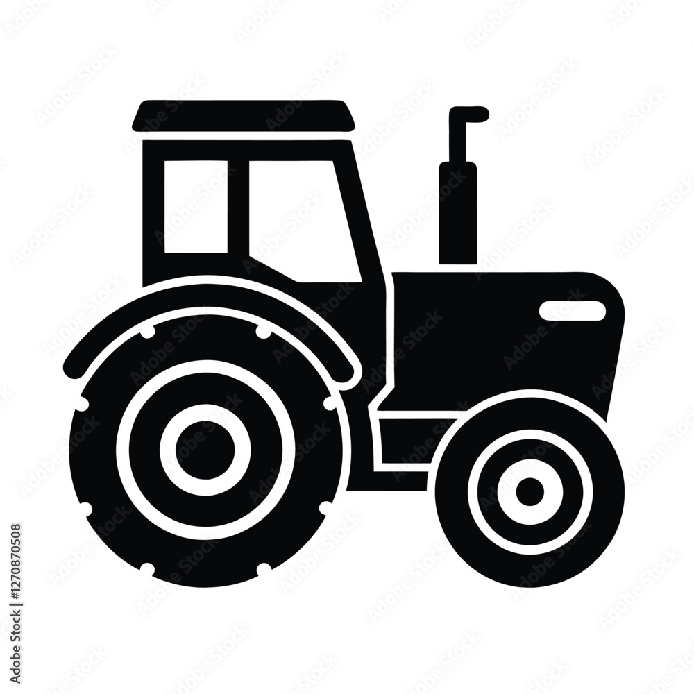 tractor isolated on white background tractor isolated on white background