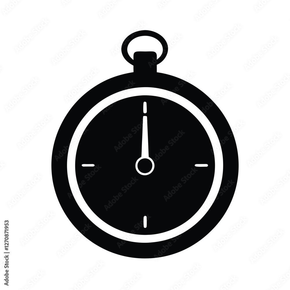 stopwatch icon vector illustration stopwatch icon vector illustration