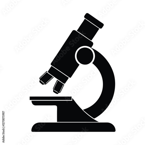 microscope vector illustration