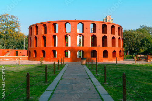 Astronomical instrument in Jantar Mantar, New Delhi, India 2025 photo