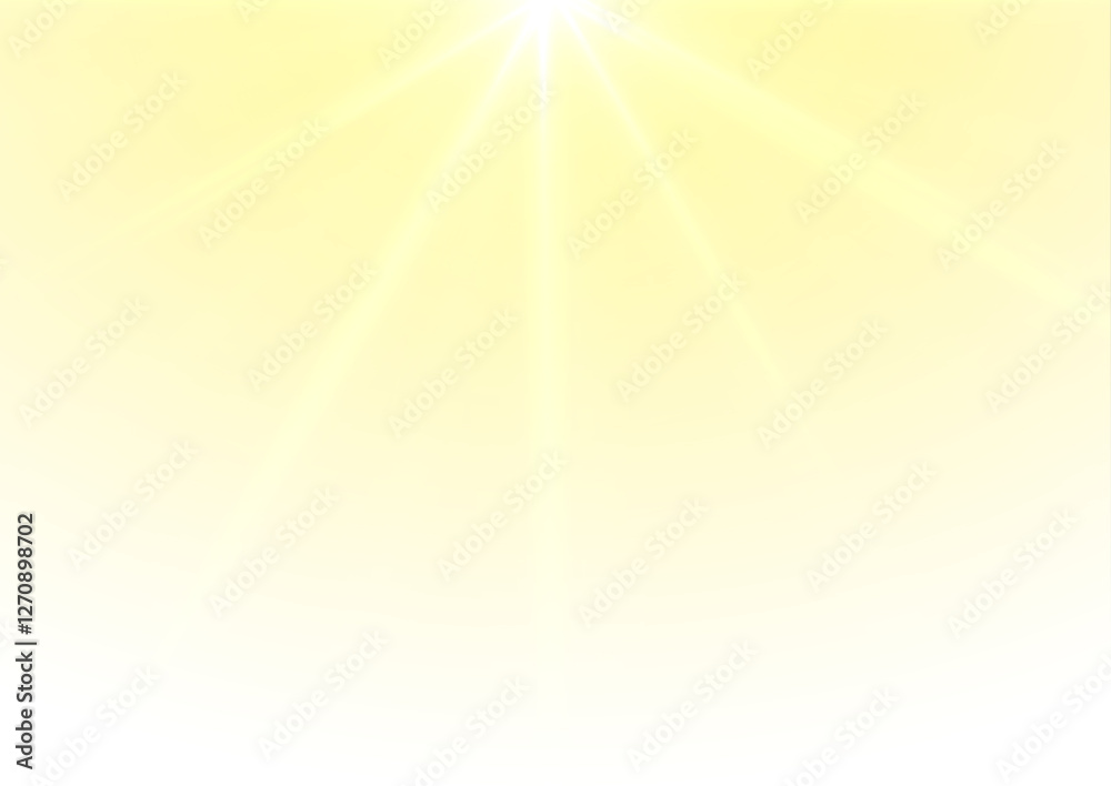 Obraz premium PNG Ethereal Sunbeams – Delicate Golden Light Streaming from Above, Creating a Serene and Warm Glow, PNG Evoking Feelings of Peace, Inspiration, and Divine Tranquility in a Minimalist Abstract Style