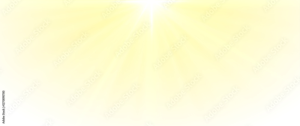 Obraz premium PNG Luminous Golden Rays – Soft Sunlight Cascading from the Sky, Spreading Warmth and Harmony, PNG Symbolizing a New Beginning, Spiritual Awakening, and an Atmosphere of Hope