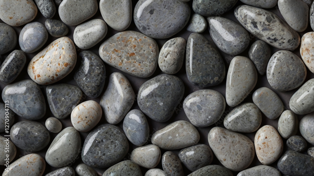 Grey glossy natural zen stones background Grey glossy natural zen stones background