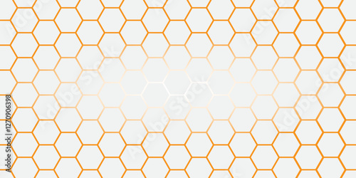 Abstract background with lines white black red yellow white and colorful texture background hexagon abstract background. Surface polygon pattern with glowing hexagon paper texture and futuristic