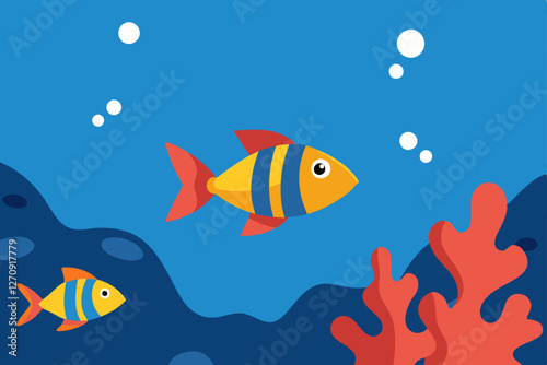 fish in the water