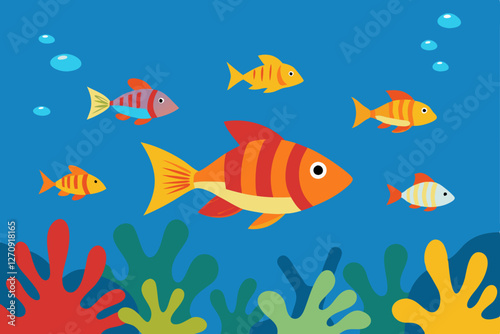 fishes in the water