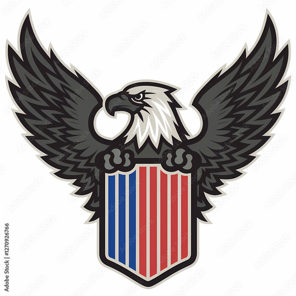 Naklejka premium USA Aagle