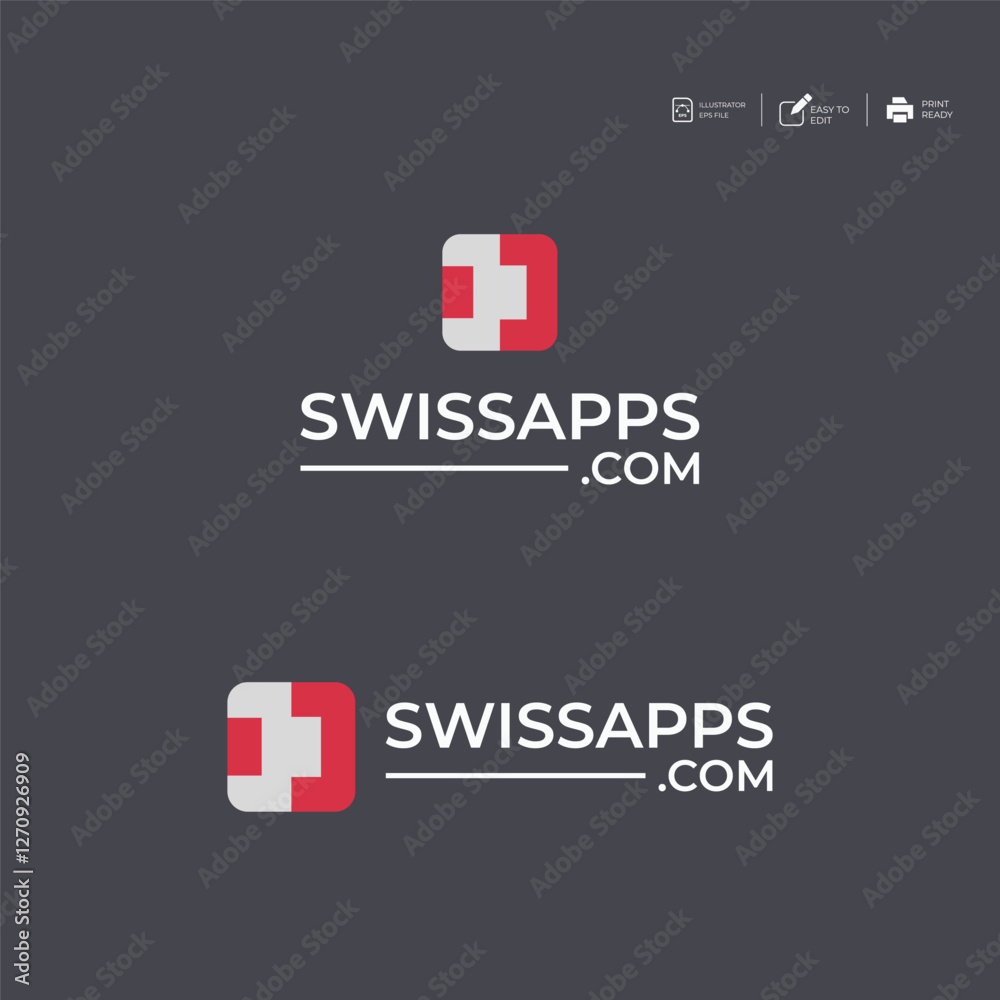Obraz premium Logo template design icon