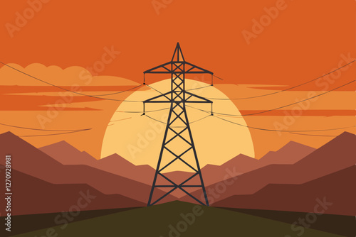 high voltage power lines