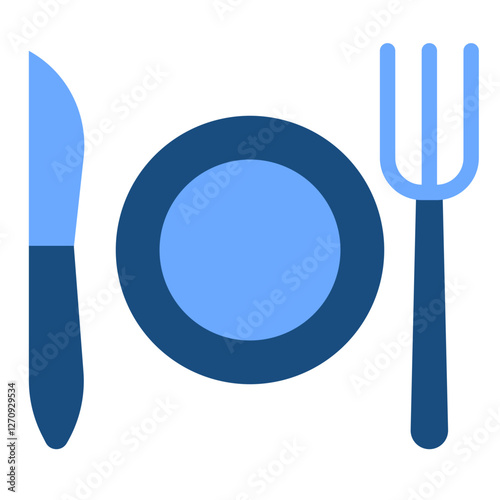 Tableware Vector Design Icon Style