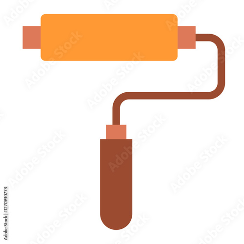 Paint Roller Vector Design Icon Style