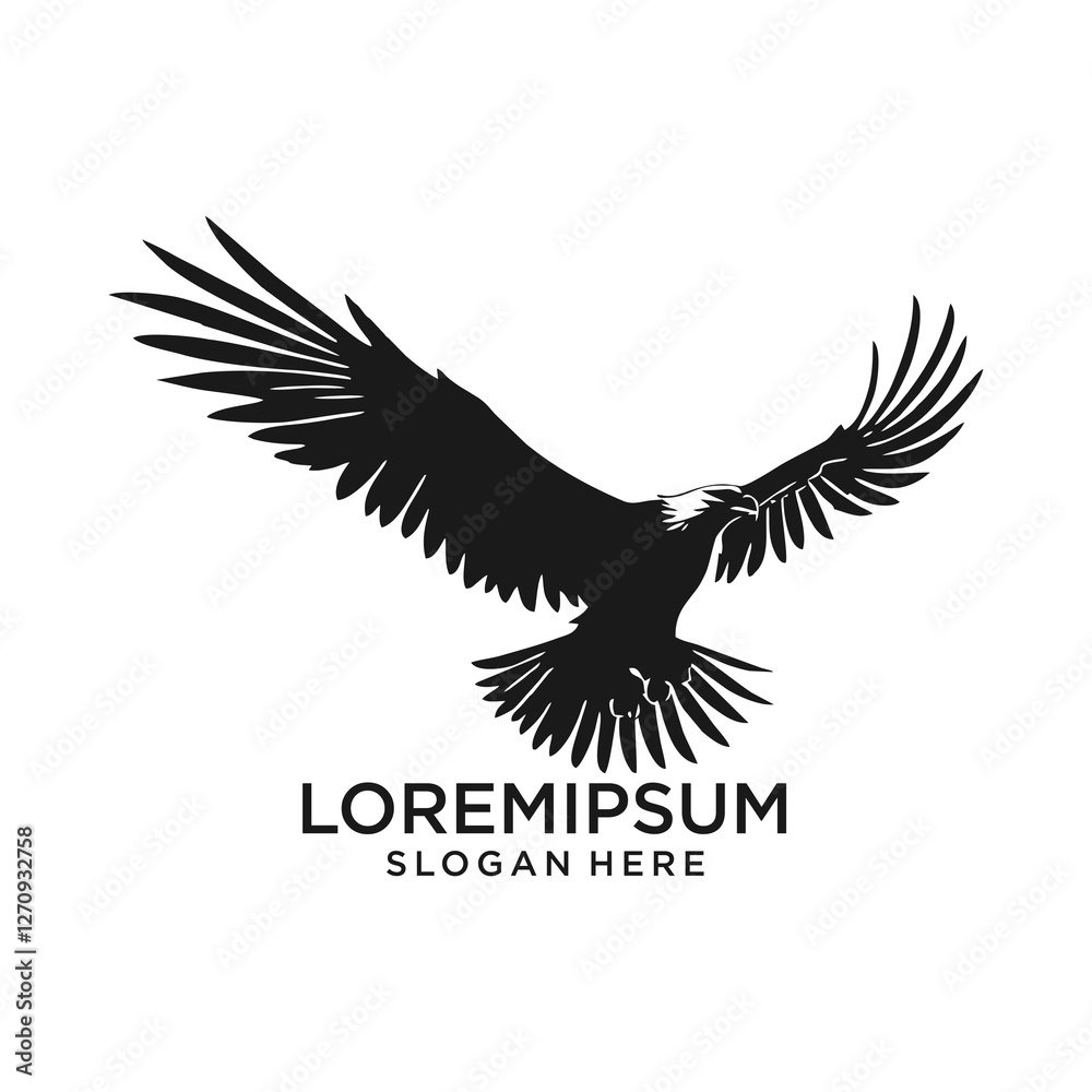 Naklejka premium Eagle icon, Eagle Design Vector, Eagle Icon Picture,