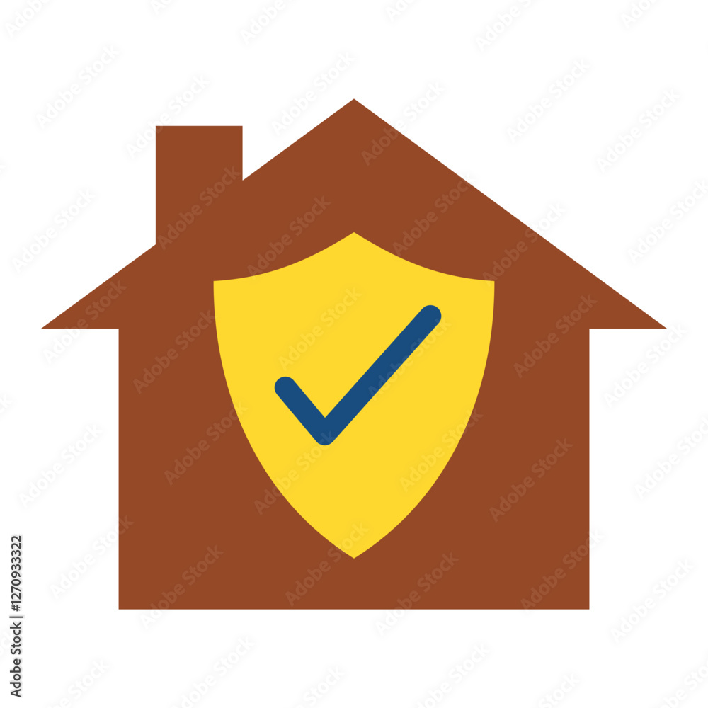 Condo Insurance Vector Design Icon Style Condo Insurance Vector Design Icon Style
